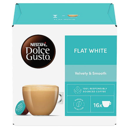 Nescafé Dolce Gusto Flat White Coffee Pods x16 187.2g