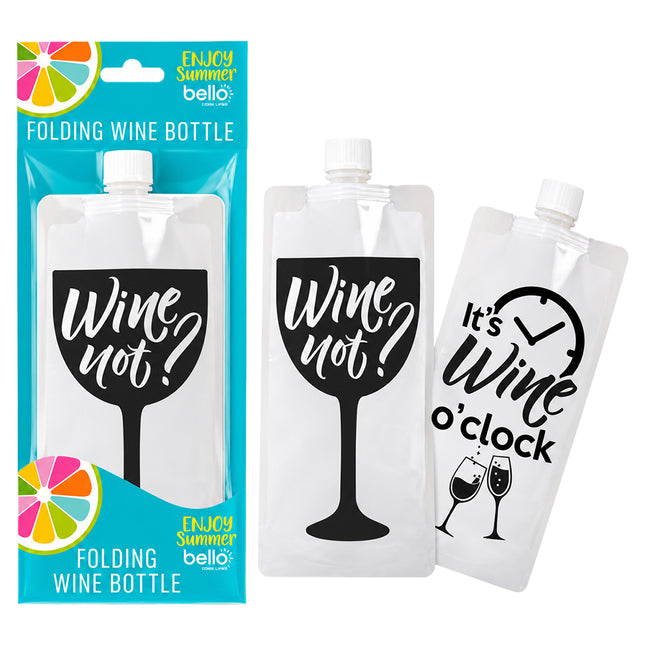 Bello Folding Wine Bottle 750ml