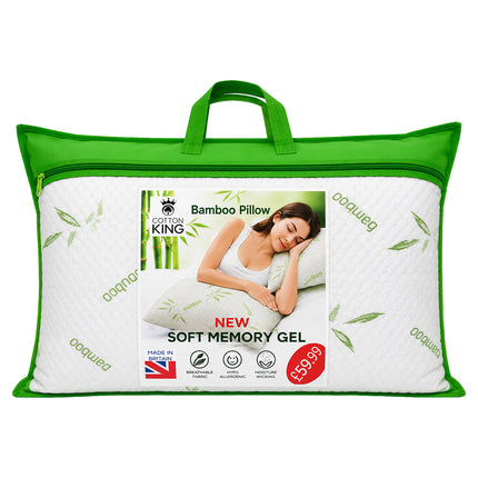 Memory Foam Pillow - Bamboo