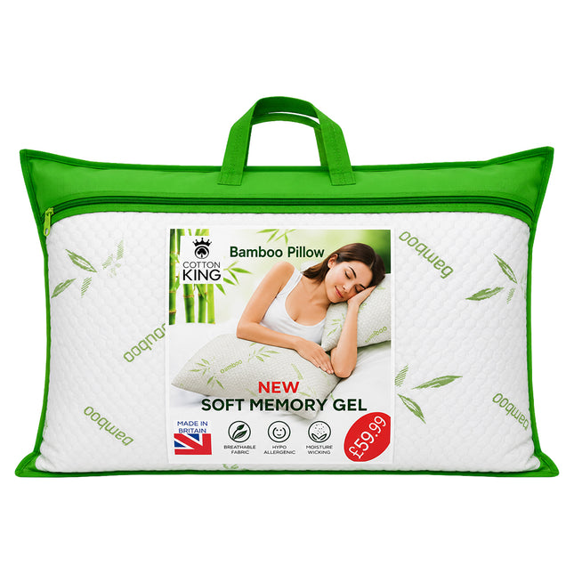 Memory Foam Pillow - Bamboo