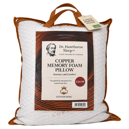 Memory Foam Pillow - Copper