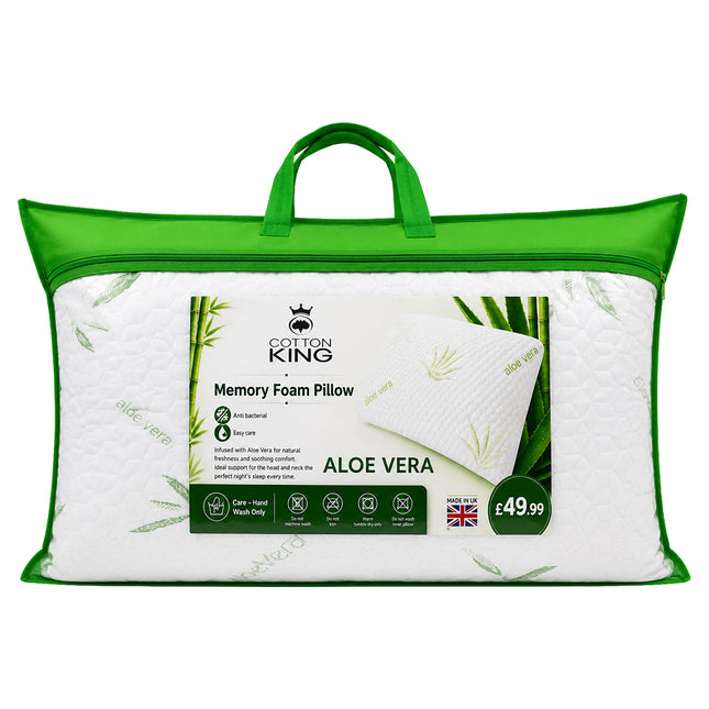 Memory Foam Pillow - Aloe