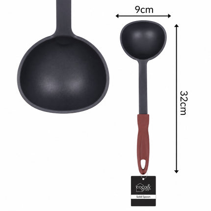 Black Ladle Nylon With PP Handle