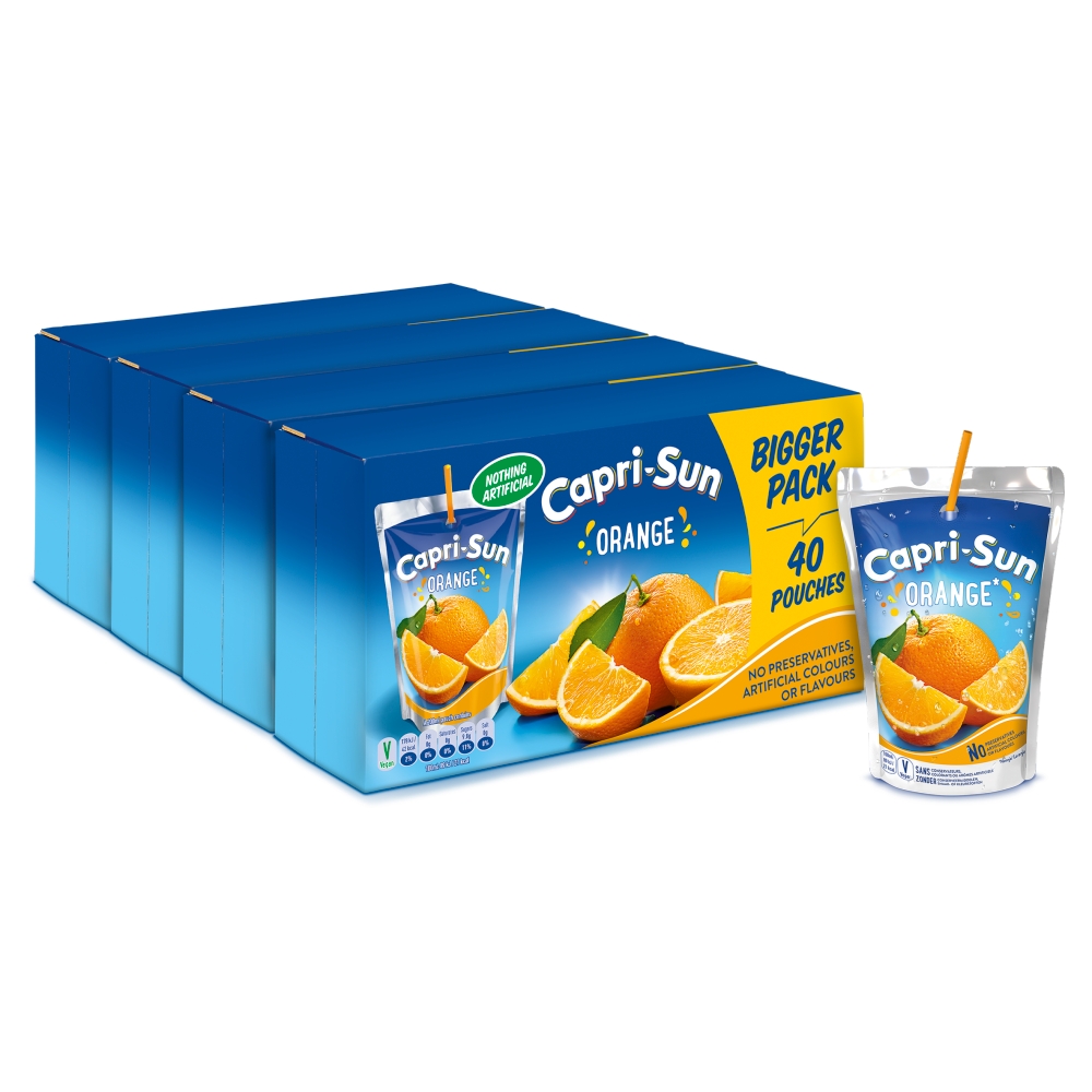 Capri Sun Orange 10x200ml (4 x 10 x 200ml) < Capri-Sun < More