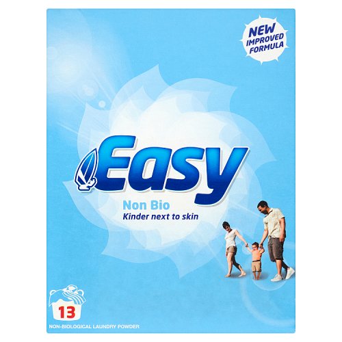Easy Non Bio Laundry Powder 13 Washes 6 x 884g Easy