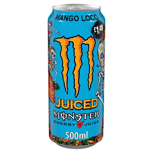 Monster Mango Loco 500ml (1 x 500ml) < Monster (Energy Drinks