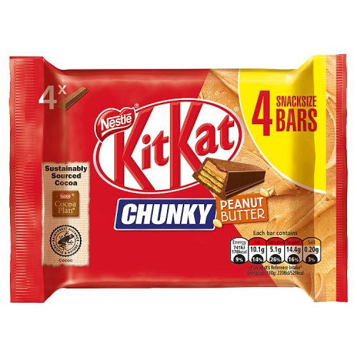 Kit kat peanut butter chunky hot sale