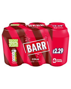 Barr Cola 6pk 4x6x330ml