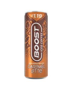 Boost Coffee Caramel Latte 250ml £1.19