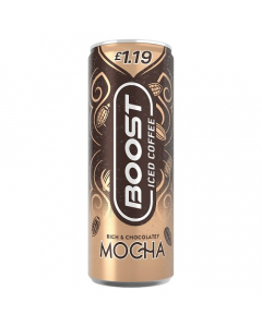 Boost Coffee Mocha 250ml £1.19
