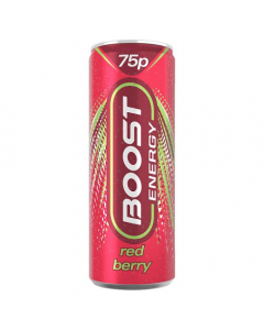 Boost Energy Red Berry 250ml 75p