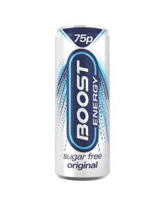 Boost Energy Sugar Free 250ml 75p