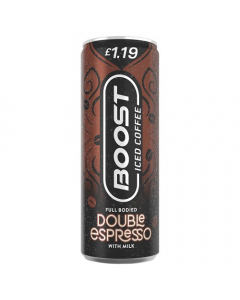 Boost Double Shot Espresso 250ml £1.19