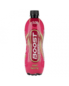 Boost Energy Red Berry 500ml £1.09