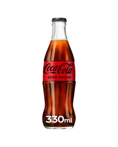 Coca-Cola Zero Sugar Glass Bottle 330ml