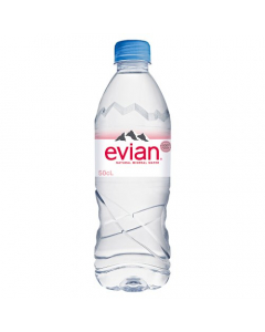 Evian Natural Mineral Water 500ml