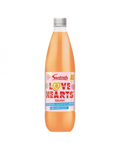Swizzles Love Hearts Org & Lem 1ltr