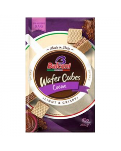 Balconi Wafer Cubes Choc 250g