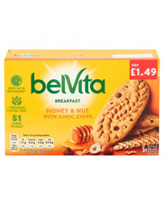 BelVita Honey Nut 225g PMP£1.49