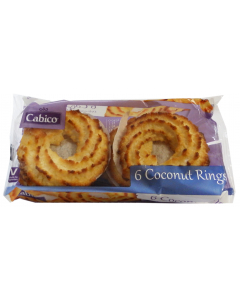 Cabico 6 Coconut Rings 180g
