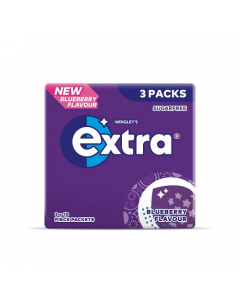 Wrigley's Extra Blueberry 3 Packs