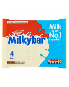 Milkybar Medium Bar Multipack 4x25g