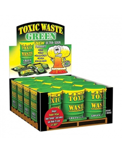 Toxic Waste Green Sour Candy 42g