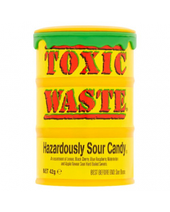 Toxic Waste Hazardously Sour Candy 42g