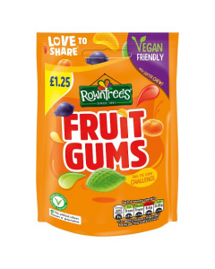 Rowntrees Fruit Gums Pouch 120g PM£1.25