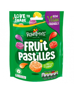 Rowntree's® Fruit Pastilles Sharing Bag 143g - Vegan Friendly