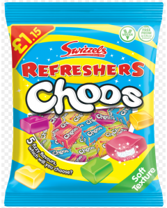 Swizzels Refreshers Choos 115g PM£1.25