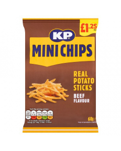 KP Minichips BBQ Beef 60g