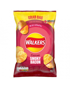 Walkers Grab Bag Smoky Bacon 45g