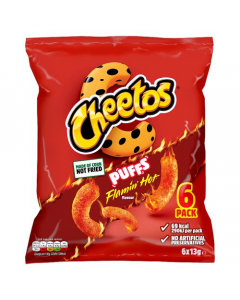 Cheetos Flaming Hot 6pk