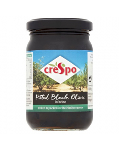 Crespo Pitted Black Olives 198g