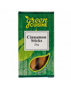 Green Cuisine Cinnamon Sticks 20g