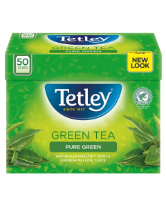 Tetley Green Pure 50s