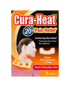 Cura-Heat Neck & Shoulder Pain Relief 2s