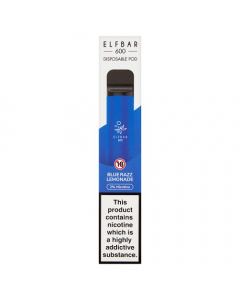 Elfbar 600 Disposable Vapouriser / Blue Razz Lemonade / 20mg
