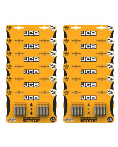  JCB AAA Super Alkaline Batteries 8Pack