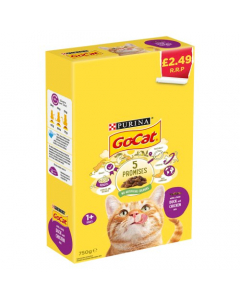 Go-Cat Chicken & Duck Dry Cat Food 750g