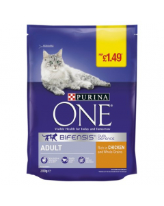 Purina One Adult Dry Cat Food Chicken 200g