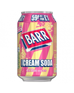 Barr American Cream Soda 330ml