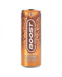 Boost Iced Coffee Caramel Latte 250ml