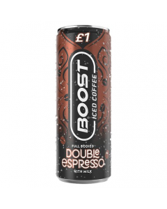Boost Iced Coffee Double Shot Espresso 250ml