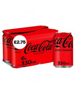 Coca-Cola Zero Sugar 6x330ml