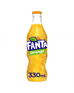 Fanta Orange Glass Bottle 330ml