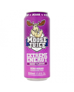 Moose Juice Extreme Energy Berry 500ml