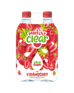 Perfectly Clear Strawberry 4x500ml