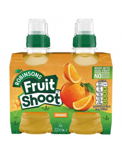 Robinsons Fruit Shoot Orange 4x200ml